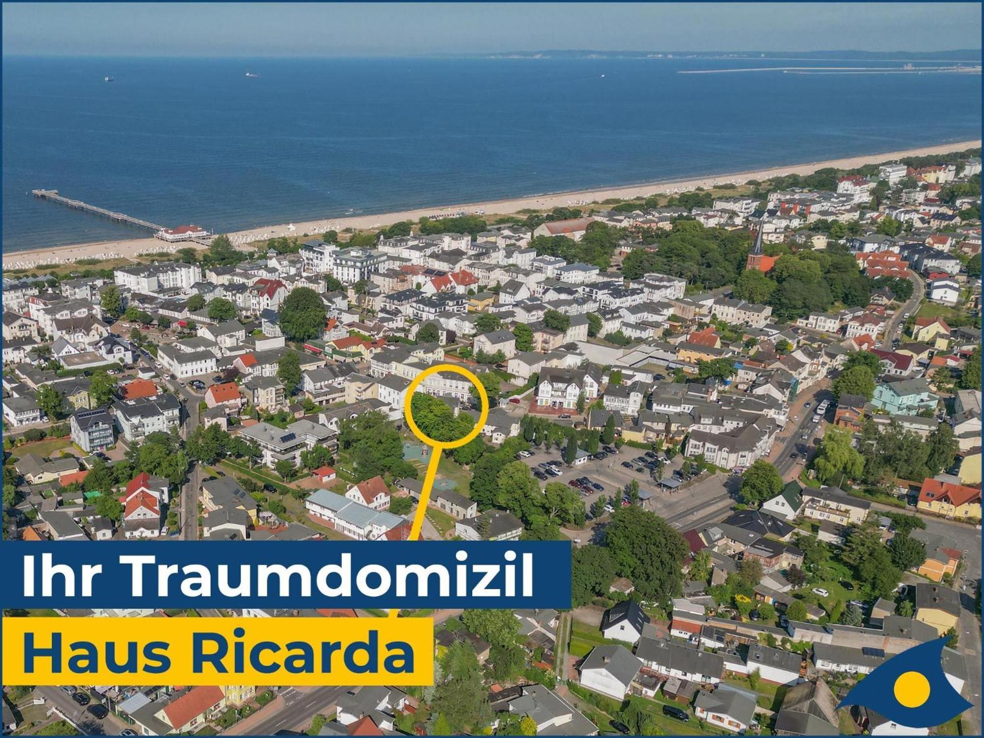 Villa Ricarda Whg 04 Heringsdorf Dış mekan fotoğraf